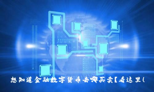 想知道金融数字货币去哪买卖?看这里!